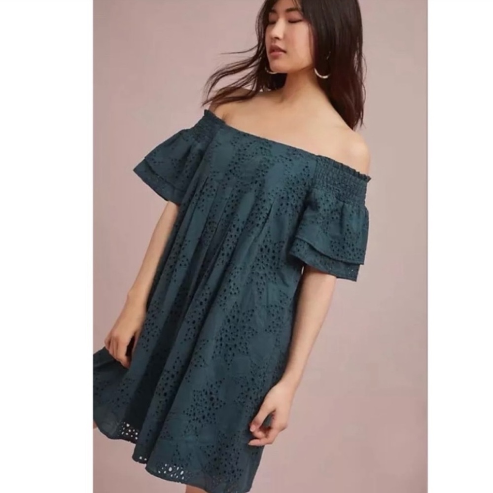Anthropologie JOA Carter Swing Dress